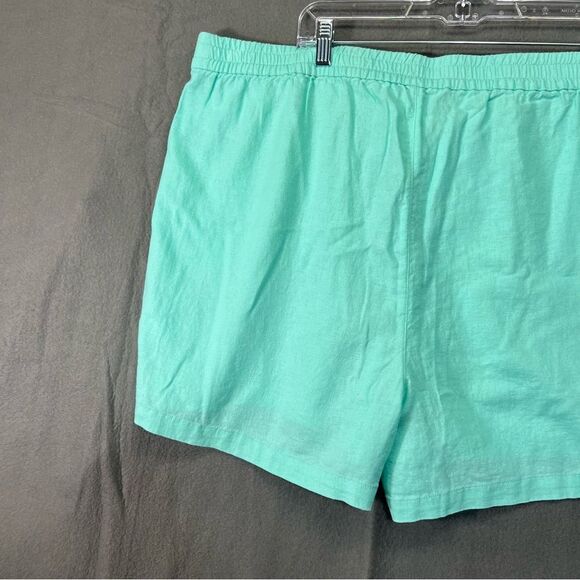 XXL NWT J. Crew Mint green spring shorts Linen-blend drawstring short - Picture 10 of 14